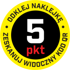 Naklejka 5 pkt