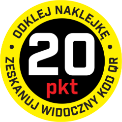 Naklejka 20 pkt