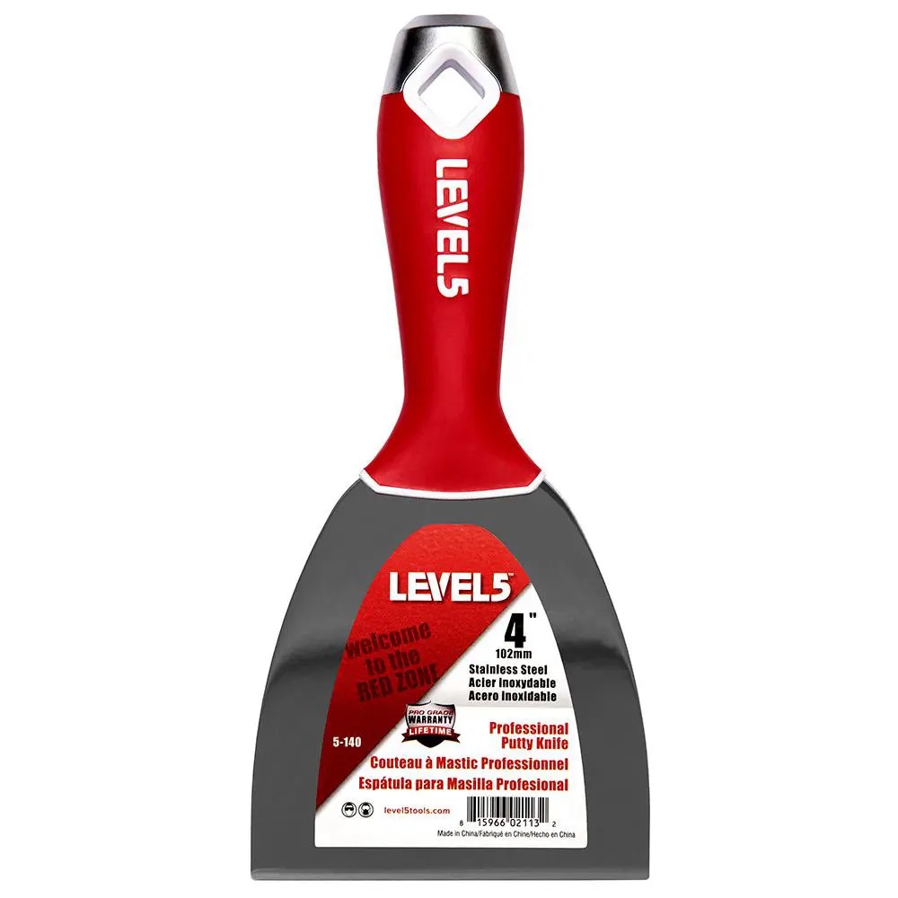 LEVEL5 Szpachelka Soft Grip 4″