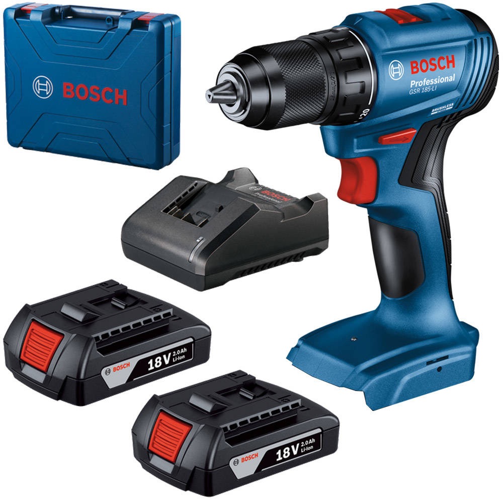 BOSCH Wiertarko-wkrętarka Bosch GSR 185-LI