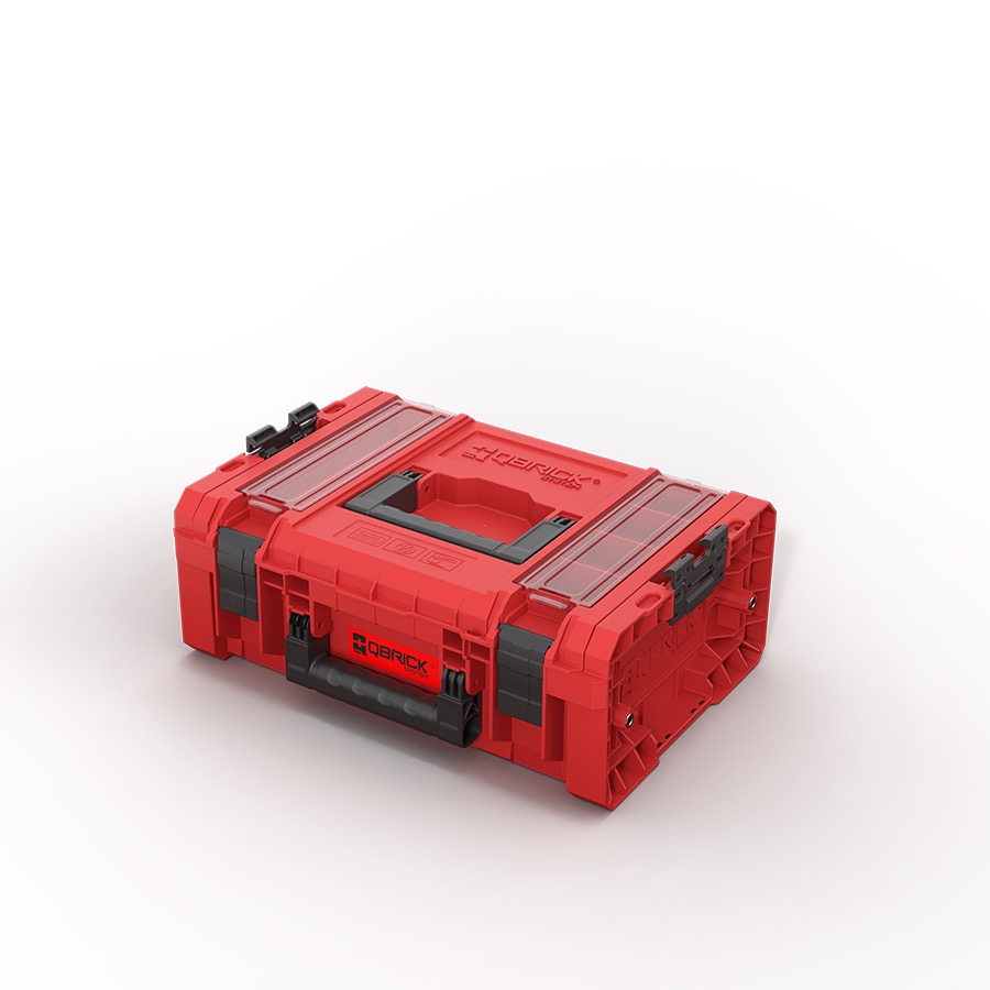 QBRICK SYSTEM PRO Technician Case 2.0 Red Ultra HD Custom