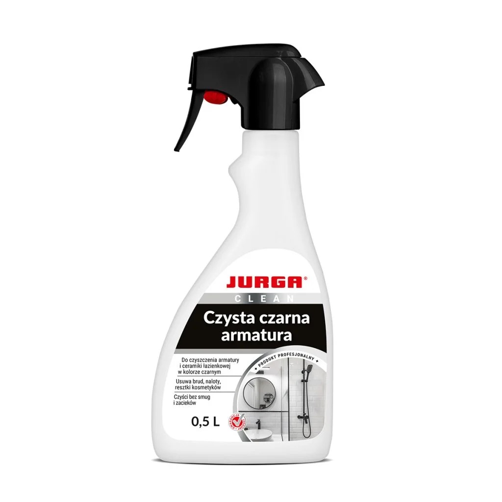 CLEAN CZYSTA CZARNA ARMATURA