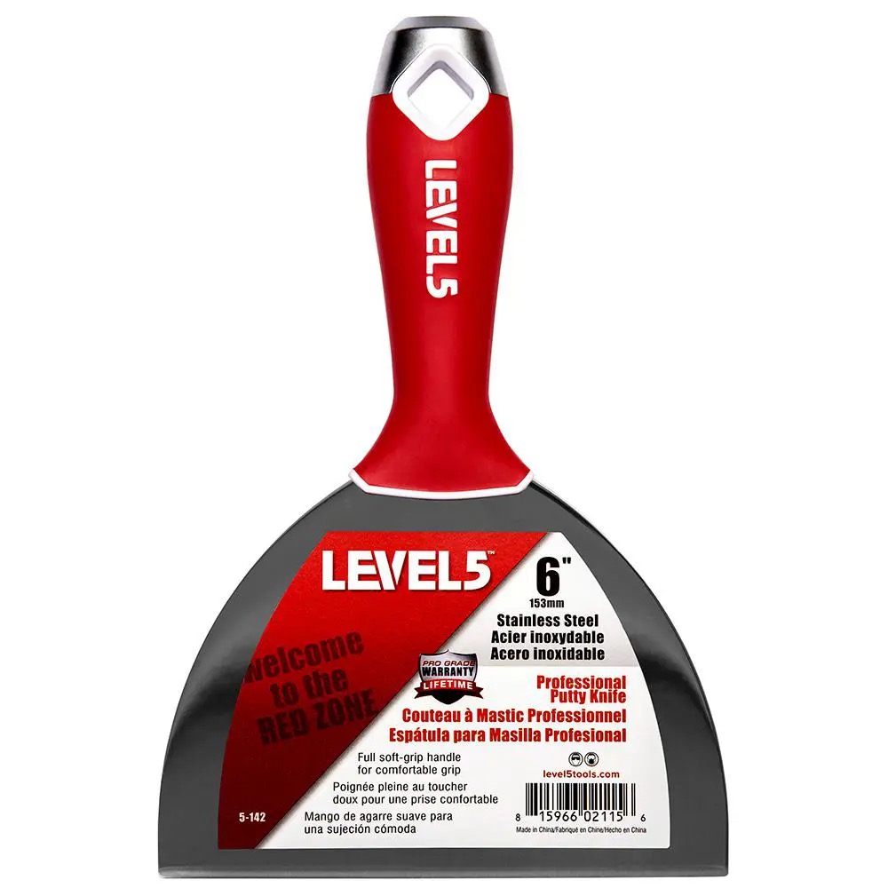 LEVEL5 Szpachelka Soft Grip 6″