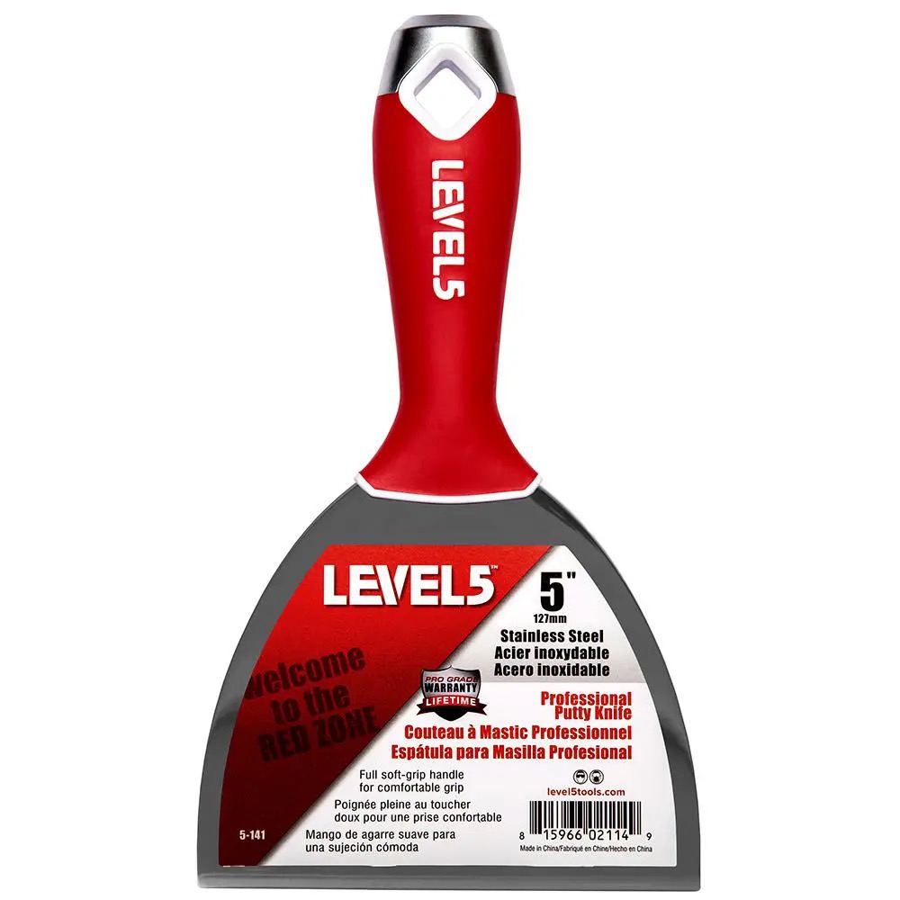 LEVEL5 Szpachelka Soft Grip 5″